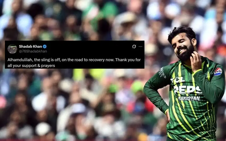 Shadab Khan Shares Injury Update For Pakistan Fans After PCB's Asia Cup Squad Snub